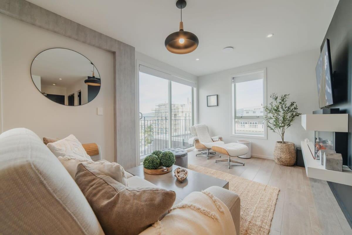 Penthouse Perfection - 2Br Elegance On Worcester St Christchurch Exterior foto